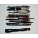 A collection of various pens Condition Report: Available upon request