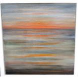 NIKKY d,AGILEA Autumn Sunset, oil on canvas, 76 x 76cm and another two (3) Condition Report: