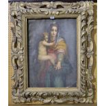 ITALIAN SCHOOL The Madonna and Child, oil on canvas, 72 x 52cm Condition Report: Available upon