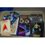 A small collection of Star Trek figures etc Condition Report: Available upon request