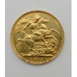 A gold full sovereign, 1909 Condition Report: Available upon request