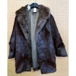 Five fur coats, a faux fur example etc Condition Report: No condition report available for this lot