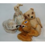 Four various soft toys Condition Report: Available upon request