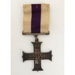 A WWI MILITARY CROSS unnamed and unboxed Condition Report: Available upon request