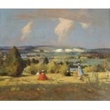GEORGE HENRY RA, RSA, RSW (SCOTTISH 1858-1943) SUMMER Oil on canvas, signed, 51 x 61cm (20 x 24")