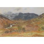 •MARY NICOL NEILL ARMOUR RSA, RSW (SCOTTISH 1902-2000) NORTH GLEN SANNOX Pastel, signed dated (19)