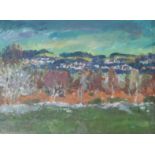 •MARY NICOL NEILL ARMOUR RSA, RSW (SCOTTISH 1902-2000) KILMACOLM, SPRING Oil on panel board,