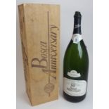 SALMANAZAR OF BOSCA ANNIVERSARY SPUMANTE 9 litres, 11% volume, in wooden box Condition Report: