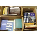 THREE BOXES OF GENERAL BOOKS Estate of Alasdair Gray Condition Report: Available upon request