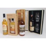 A COLLECTION TWELVE BOTTLES OF MALT WHISKY including Lagavulin 16 year old in presentation case with