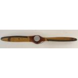 A 20TH CENTURY GIPSY III WOODEN PROPELLER inscribed DRG NO DH 5212/D/4, DH GIPSY III, L.H., D6-2