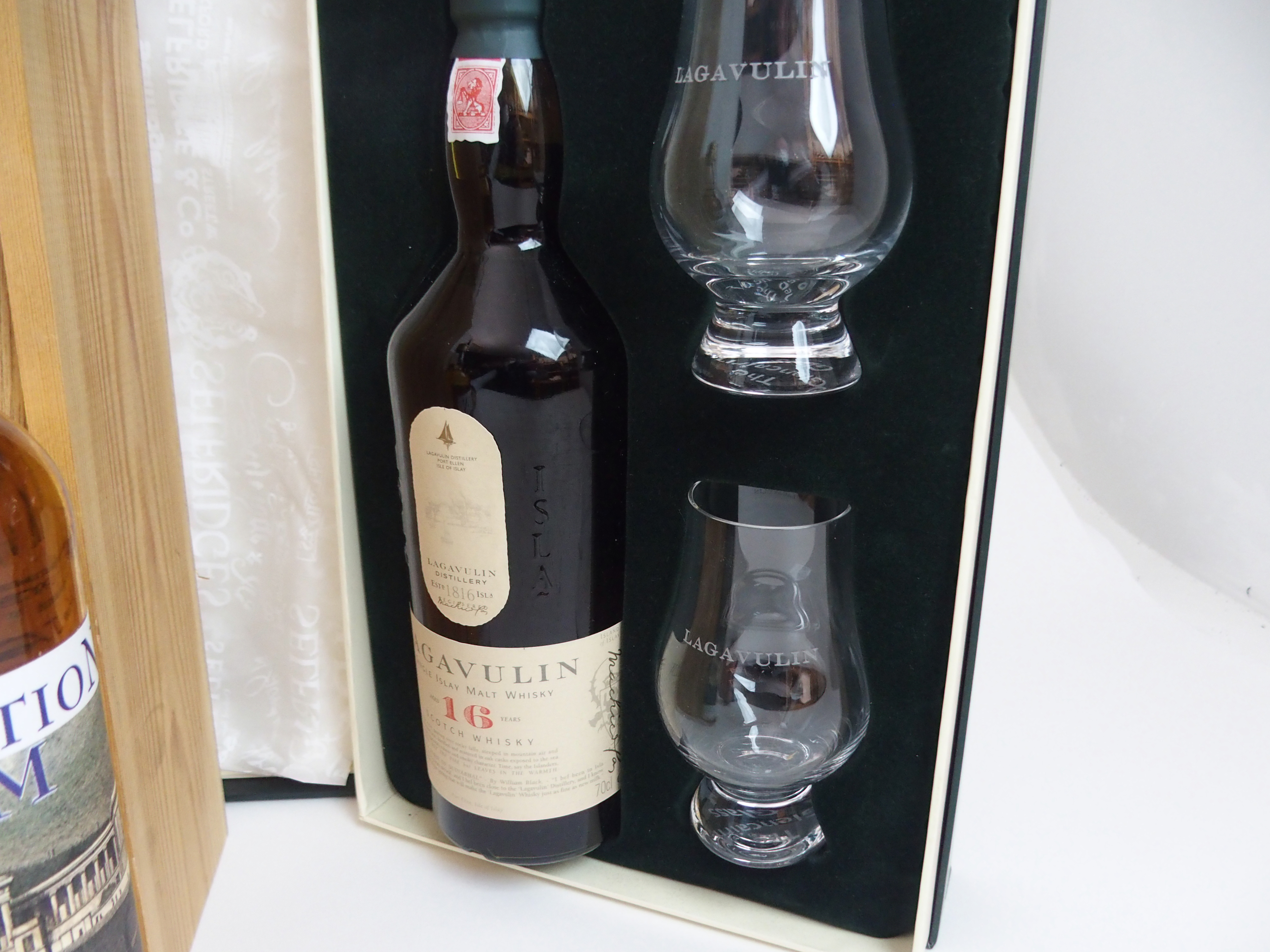 A COLLECTION TWELVE BOTTLES OF MALT WHISKY including Lagavulin 16 year old in presentation case with - Image 3 of 5