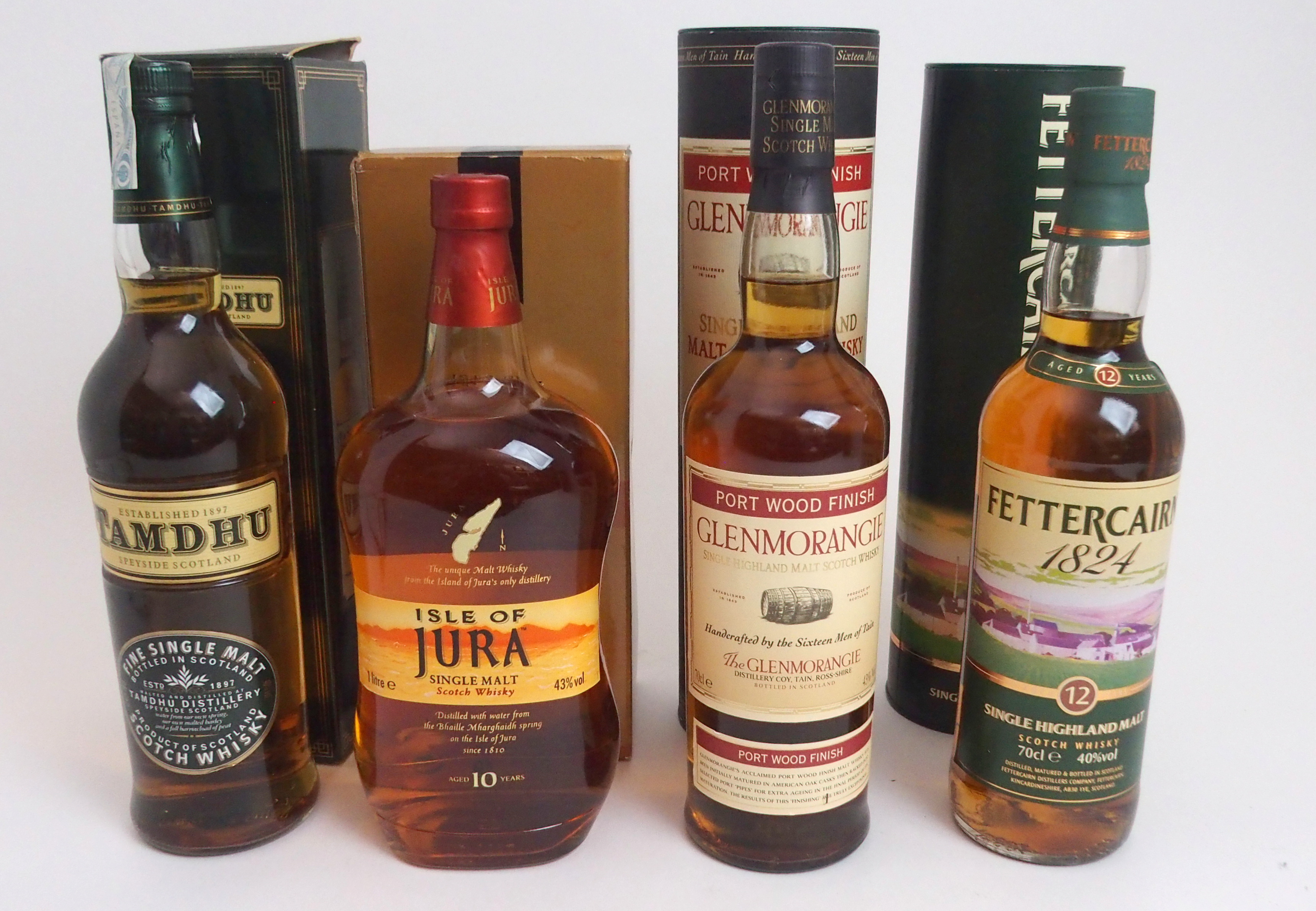 A COLLECTION TWELVE BOTTLES OF MALT WHISKY including Lagavulin 16 year old in presentation case with - Image 4 of 5