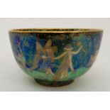 A WEDGWOOD FAIRYLAND LUSTRE DANCING ELVES BOWLS designed by Daisy Makeig-Jones, pattern number