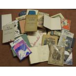 A COLLECTION OF BOOKS ON POETRY Biographies etc Estate of Alasdair Gray Condition Report: