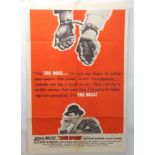 THE BOSS movie poster, 1956, horizontal and vertical fold, 105 x 68cm, TIME LIMIT, 1957, "THE SINGER