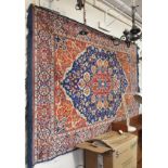 An Eastern style rug with central medallion, 122cm x 185cm Condition Report: Available upon request