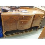 A mahogany sideboard, 110cm high x 170cm wide Condition Report: Available upon request