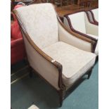 A modern mahogany armchair Condition Report: Available upon request