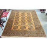 An Afgan Nazhat rug, 280cm x 228cm Condition Report: Available upon request