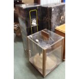 Two watch display cabinets (no keys) Condition Report: Available upon request