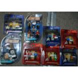 A collection of Star Trek figures in original blister packs Condition Report: Available upon