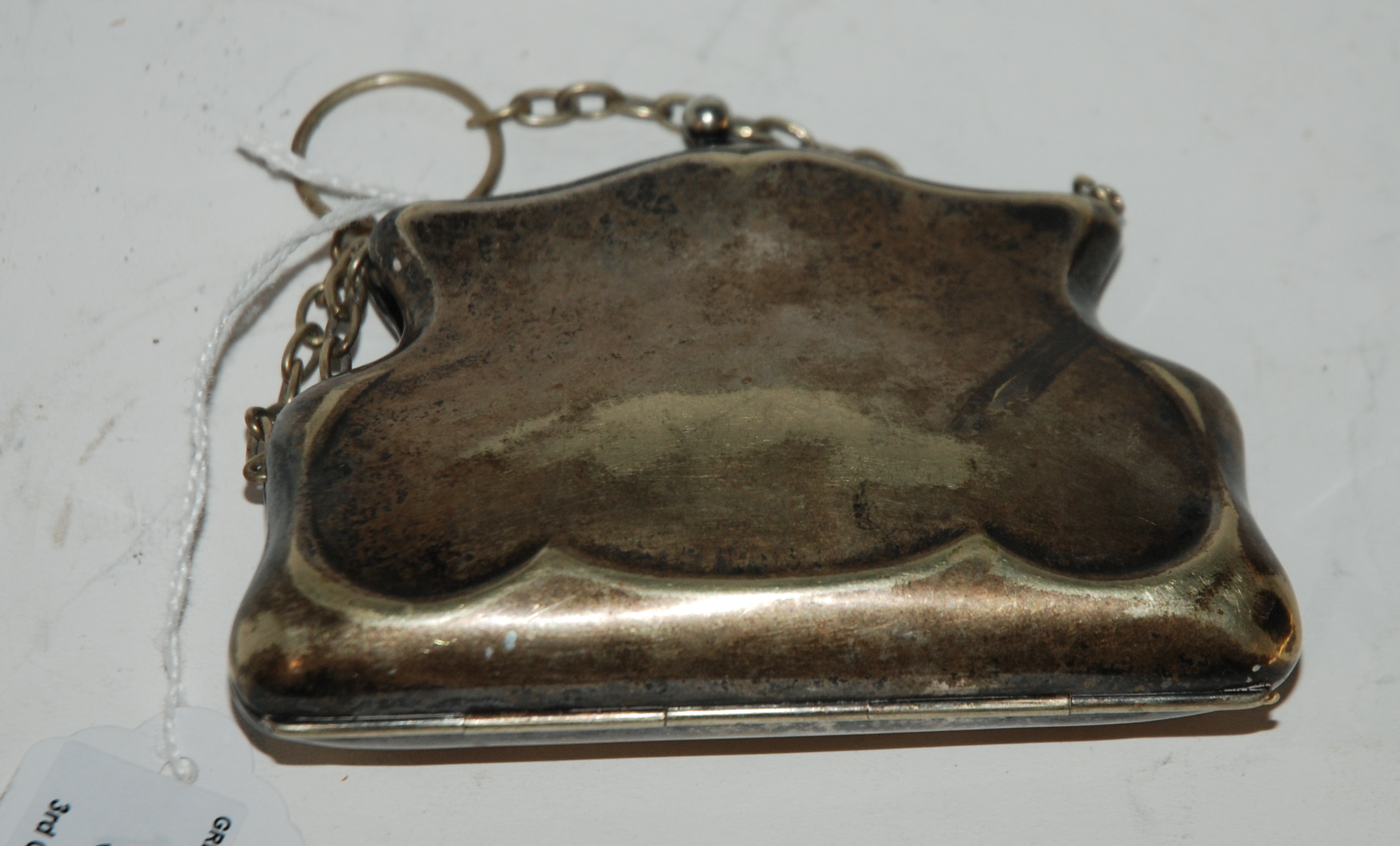 A silver plated purse Condition Report: Available upon request