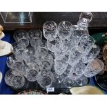 Assorted Edinburgh and Gleneagles crystal glassware Condition Report: Available upon request