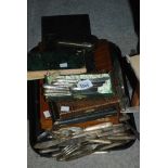 A mixed lot of EP cutlery, cased and loose Condition Report: Available upon request