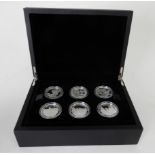 The 100th Anniversary of the First World War 1914 - 2014, the story in six $5 silver proof coins,