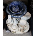A Copeland Spode teapot and bowl, assorted crested wares etc Condition Report: Not available for
