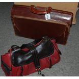 A ladies bag and gent brief case (2) Condition Report: Available upon request