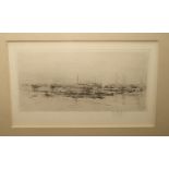 WILLIAM WALCOT The Thames, signed, etching, 9 x 14cm and LINDSAY BARTHOLOMEW Strathallan, signed,