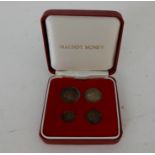 A maundy money four-coin set, 1901 Condition Report: Available upon request