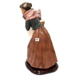 A large Lladro figure of a woman Condition Report: Available upon request