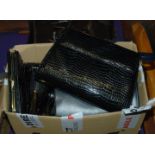 Various evening bags and pair of binocular and camera Condition Report: Available upon request