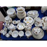 An Extensive Royal Worcester Evesham dinner service including eight dinner plates, medium plates,