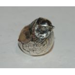 A pin cushion modelled as a bird, Chester 1924 Condition Report: Available upon request
