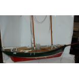Two models boats including Blue Fin.90cm (2) (def) Condition Report: Available upon request