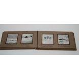 A collection of various cigarette card albums and loose examples Condition Report: Available upon