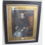 A framed print of Mary Tudor Condition Report: Available upon request