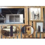 Four assorted wall mirrors (4) Condition Report: Available upon request