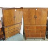 A pair of Beithcraft walnut tallboys, 134cm high x 86cm wide x 47cm deep (2) Condition Report: