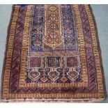 A small Eastern rug, 135cm x 86cm Condition Report: Available upon request