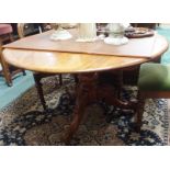 A mahogany tilt top breakfast table on carved tripod base Condition Report: Available upon request
