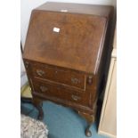 A walnut ladies writing bureau Condition Report: Available upon request