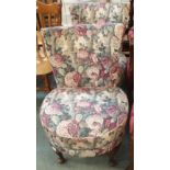 A pair of upholstered chairs (2) Condition Report: Available upon request