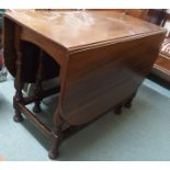 A mahogany drop leaf table Condition Report: Available upon request