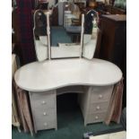 A kidney shaped dressing table Condition Report: Available upon request