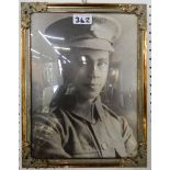 A lot comprising two framed military photographs Condition Report: Available upon request